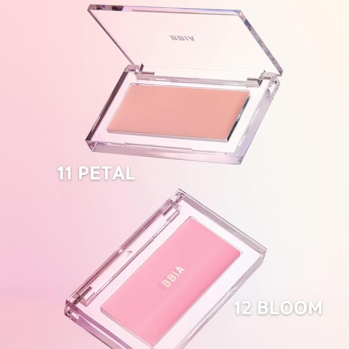 BBIA Ready To Wear Downy Cheek Cream Blush 8 Color - Creamy Blendable & Buildable Blush Dewy Texture & Matte Finish High Pigment Longlasting Lightweight Natural Face Makeup, 0.12oz (04 DOWNY LAVENDER)