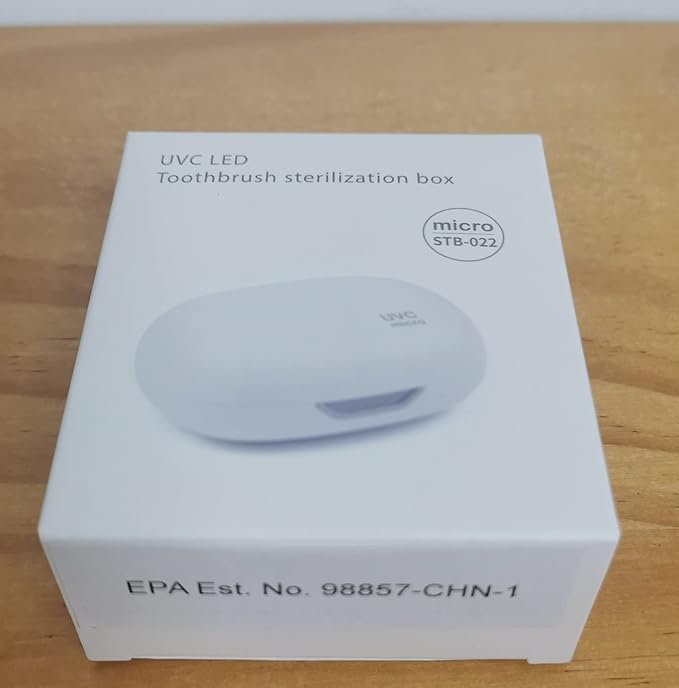 Toothbrush Holder, Toothbrush Cleaner Case, Portable USB Charging Toothbrush Cover with U V-C Light, Travel Toothbrush Holder (White-Fan-Heat)