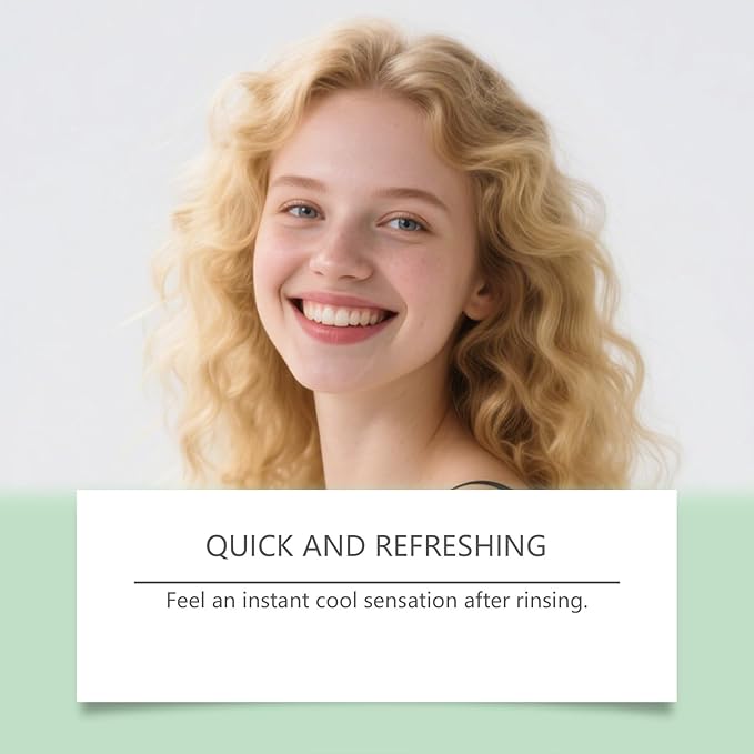 Spearmint Oil Pulling Mouthwash Rinse(237 ml), Cold-Pressed Coconut Mouthwash, Fresh Breath & Oral Care, Cleans Deeply Gentle Yet Effective (1)