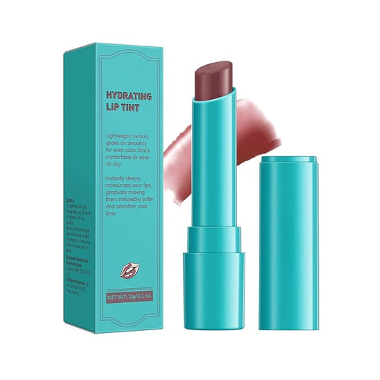 Lip Tint Hydrating, Sheer Strength Hydrating Lip Tint,Powerful Moisturizing Lipstick Water Lipstick Natural Ingredients, Non-Sticky And Long-Lasting(5# Warm Sienna)