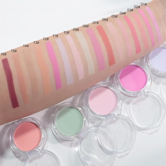 Matte Powder Blush for Cheeks – Long Lasting Natural Face Blusher Makeup, Lightweight Blendable Cheek Color for Women, Vegan & Cruelty-Free – #13 Nude