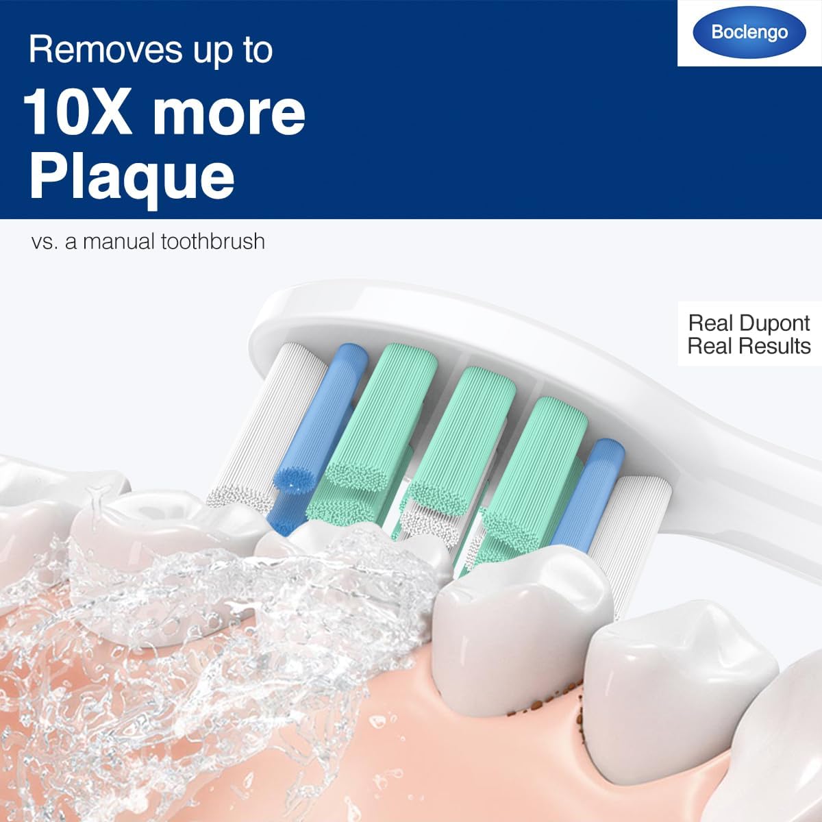 Replacement Toothbrush Heads for Philips Sonicare Replacement Heads C2, Electric Replacement Brush Head Compatible with Phillips Sonicare C2,for Philips Sonic Care Electric Brush,12 Pack