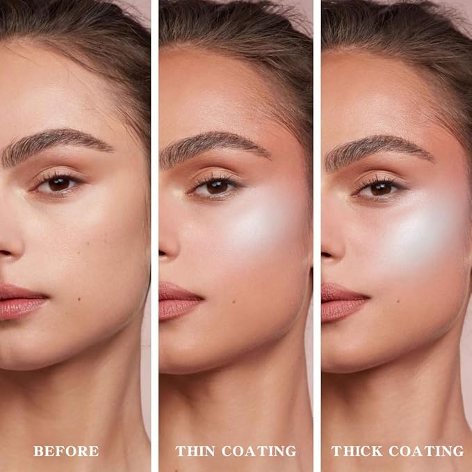 Matte Blush Powder for Cheeks, Cruelty Free Makeup – Long Lasting Natural Face Blusher Makeup, Lightweight Blendable Cheek Color Palette for Women All Skin Tones - #03 Pastel Blue