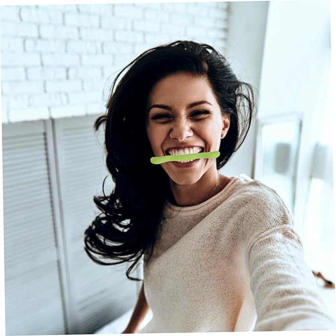 minkissy 2pcs Smile Practice Tool Silicone Speech for Stuttering Facial Muscle Trainer Wrinkle Mouth Tightener Compact Portable Design for