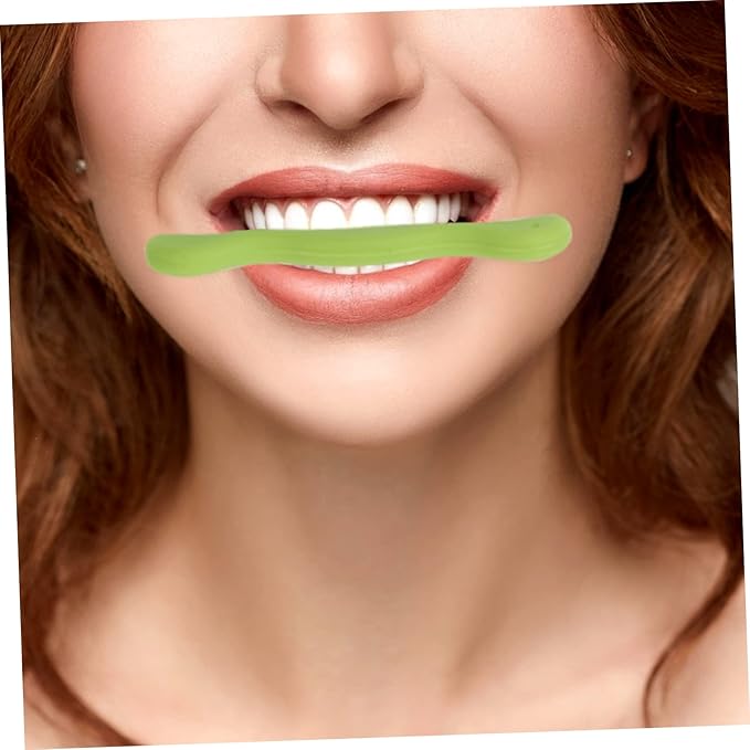 FRCOLOR 2pcs Smile Trainer Silicone Face Portable Mouth Muscle Tightener for Cheek Chin Exercise Healthy Material for Youthful Vibrant Faces Easy to Use Compact Design