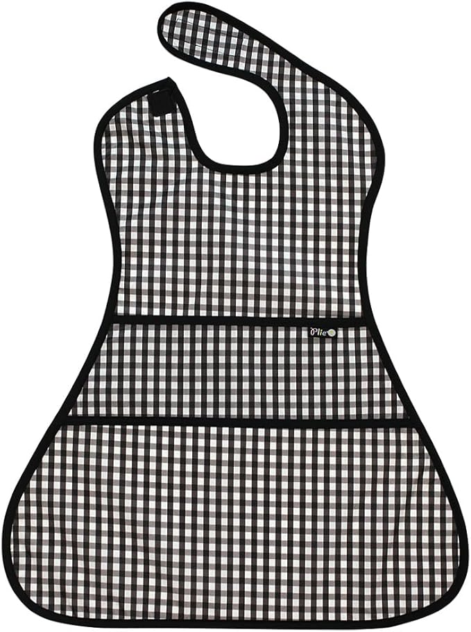 Full Coverage Waterproof Feeding Bib for Toddlers – Extra Long Apron Bib for Mealtime, Self-Feeding, High Chairn