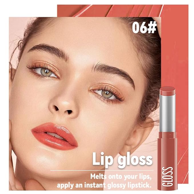 2Pcs Pink Honey Tinted Lip Stain Lip Balm Lip Gloss Lipstick, Sheer Hydrating Lip Stains Tint, Moisturizing Lip Color for All Skin Tones, Nourishing Lip Balm with a Hint of Natural Black Cherry