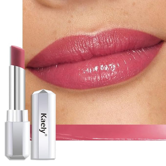 Kaely Rose Honey Lipstick Tinted Lip Balm, Hydrating Shine Lipstick for Women Dry Lips, Moisturizing Nourishing Glossy Lip Gloss Stain Makeup, Sheer Lightweight, Vegan & Cruelty-Free, 05