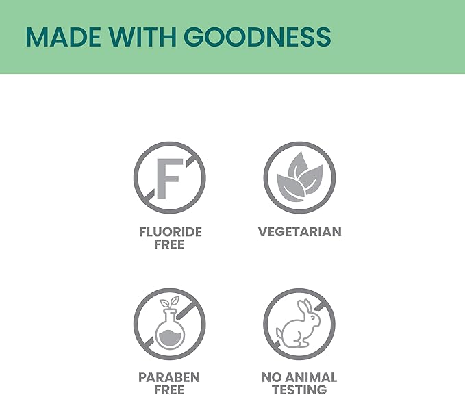 Himalaya Mint Fresh Gel Toothpaste, Fluoride Free to Reduce Plaque & Brighten Teeth, 6.17 oz, 2 Pack