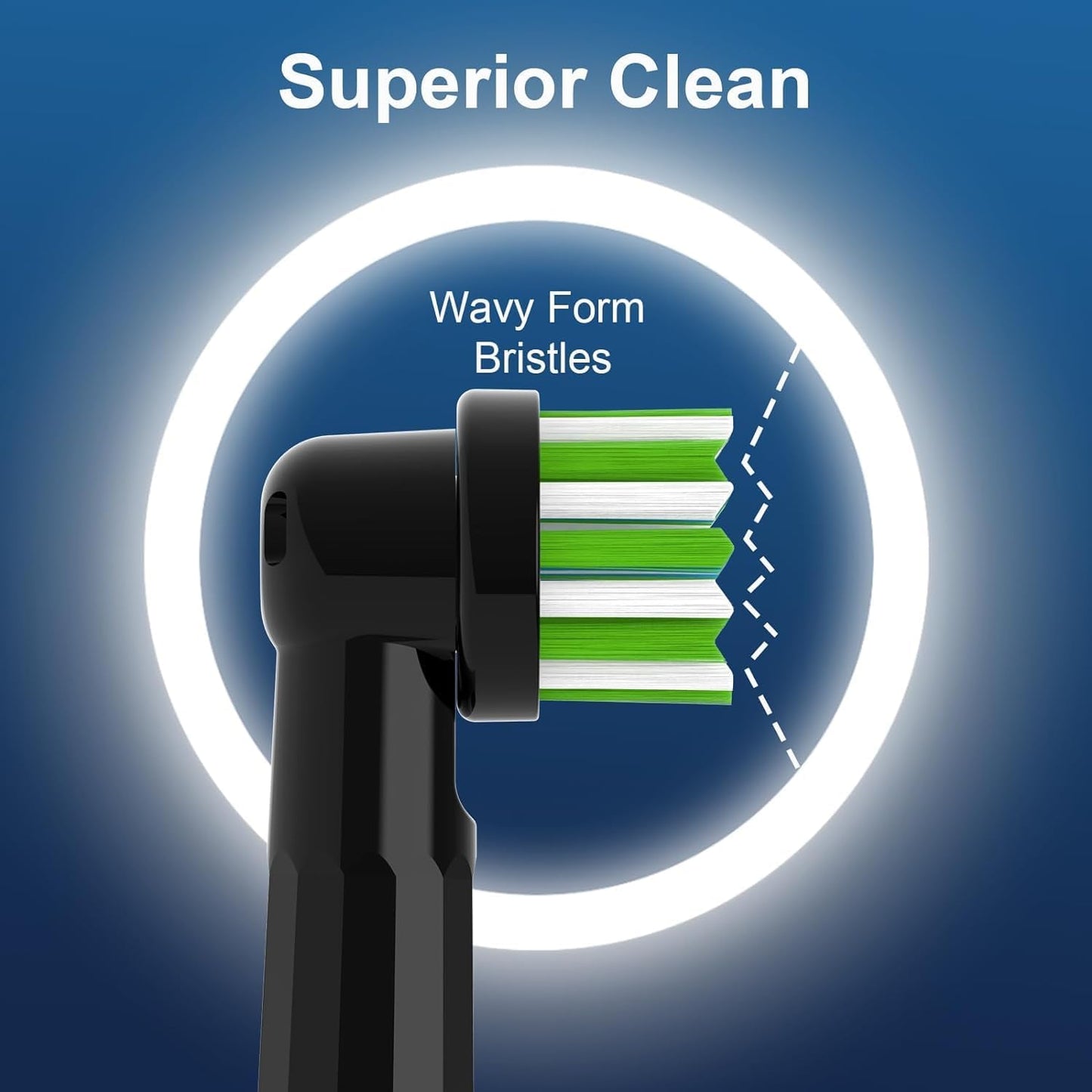 Replacement Toothbrush Heads Compatible with Oral b Braun Smart 1500/7500,Pro 1000/1500,Genius x/6000/Cross/Floss/Sensitive,16PCS Electric Brush Heads Refill for Braun Oral B,