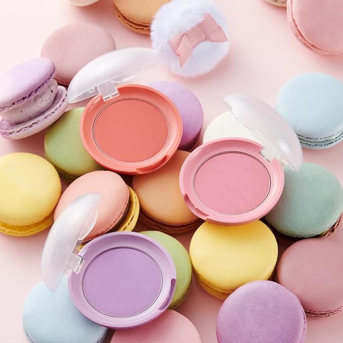 ETUDE Lovely Cookie Blusher - Red Grapefruit Pudding 4g | Glowing & Natural Powder Blush with Long-Lasting Sebum Control | Easy Application | Korean Makeup, Kbeauty, Perfect for Gift
