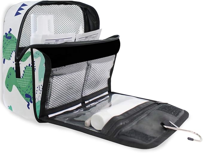 senya Hanging Travel Toiletry Bag Kit Makeup Case Cosmetics Organizer for Men Women