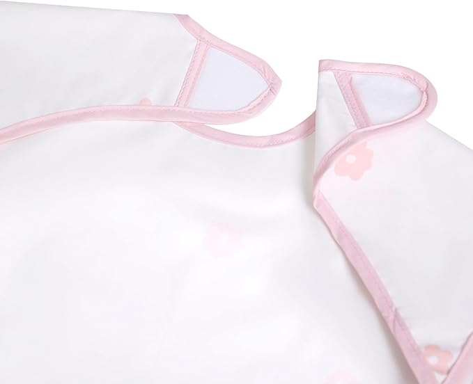 Ali+Oli Smock Bibs for Babies, BPA-Free Oeko-Tex Certified, Waterproof Baby Smock, Machine Washable, Toddlers Ages 6m+