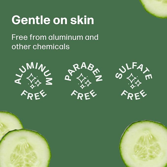 Dew Well Deodorant Wipes - Individually Wrapped Travel Wipes - On-the-Go Travel Toiletries - Natural Deodorant Formula - 50 Count, Pack of 1, Cucumber