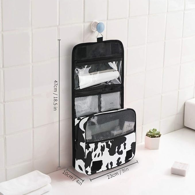 senya Hanging Travel Toiletry Bag Kit Makeup Case Cosmetics Organizer for Men Women