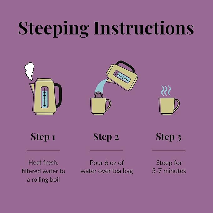 The Republic of Tea Organic Elderberry Herbal Tea, 250 Tea Bag Bulk