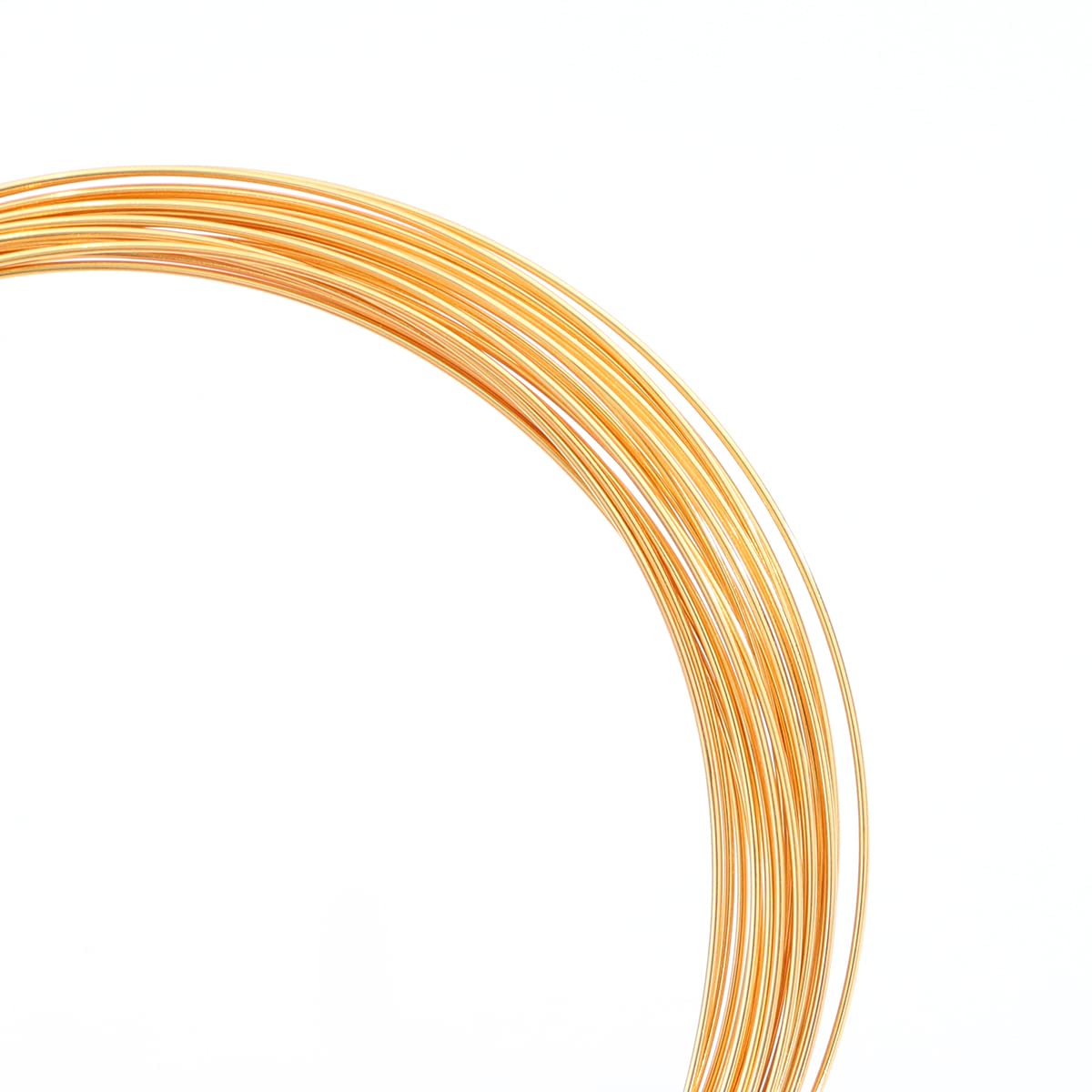 18K Gold Plated Wire 0.7mm 5 Meters Bead Cord for Bracelet Necklace Charm Beading Jewelry Making Findings