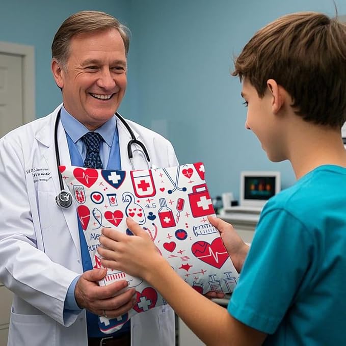 Cirzone Gifts for Doctors -18x18Inch Throw Pillow Cover Appreciation Doctor Gifts with Gift Box Perfect Birthday Resident Doctors Gifts for Home Sofa Decor