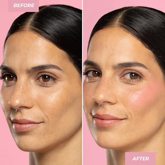 MCoBeauty - Baby Face Multiuse Cream Stick for Lips and Cheeks - Blush Stick in Deep Rose Shade - Contains Moisturising Jojoba Seed Oil, Coconut Oil and More - Lucy