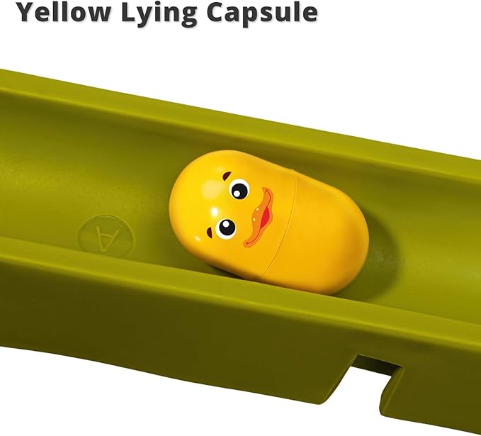 Duck Slide Bath Toys for Kids Ages 4-8, Wall Track Building Set 3+ Year Old, Fun DIY Kit Bathtub Time Birthday Gift for Toddler Boys & Girls (34 PCS)