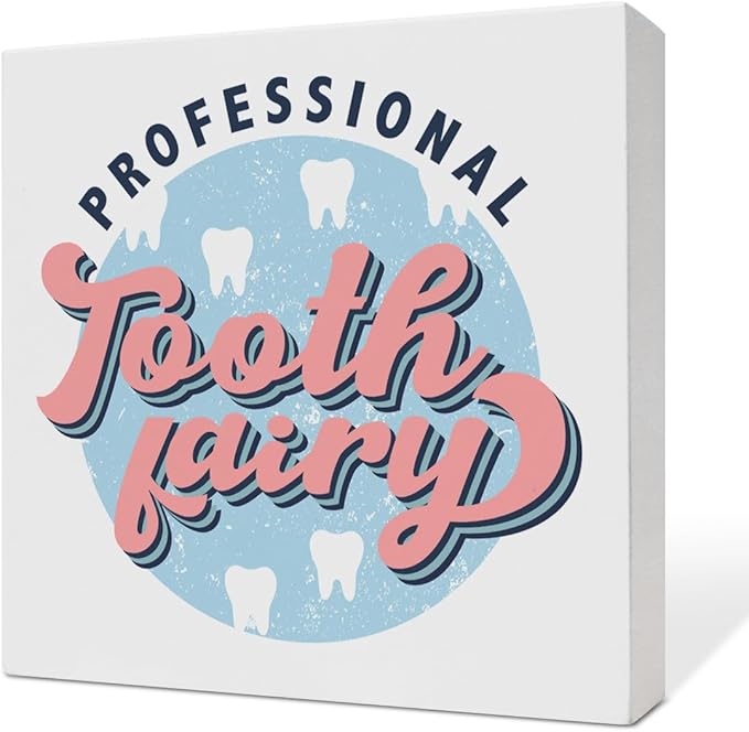 Dentist Gifts for Women Men Doctor, Gifts for Dentists Dental Assistant Student, Dental School Graduation Hygienist Gifts, Dental Decorations for Office Room Desk, Dental Office Decor, Tooth Fairy