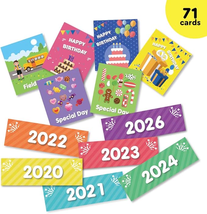 EAMAY Classroom Monthly Calendar Pocket Chart with 71 Cards for Kids Learning for Home,Homeschool Supplies and Classroom Must Haves!(Black)