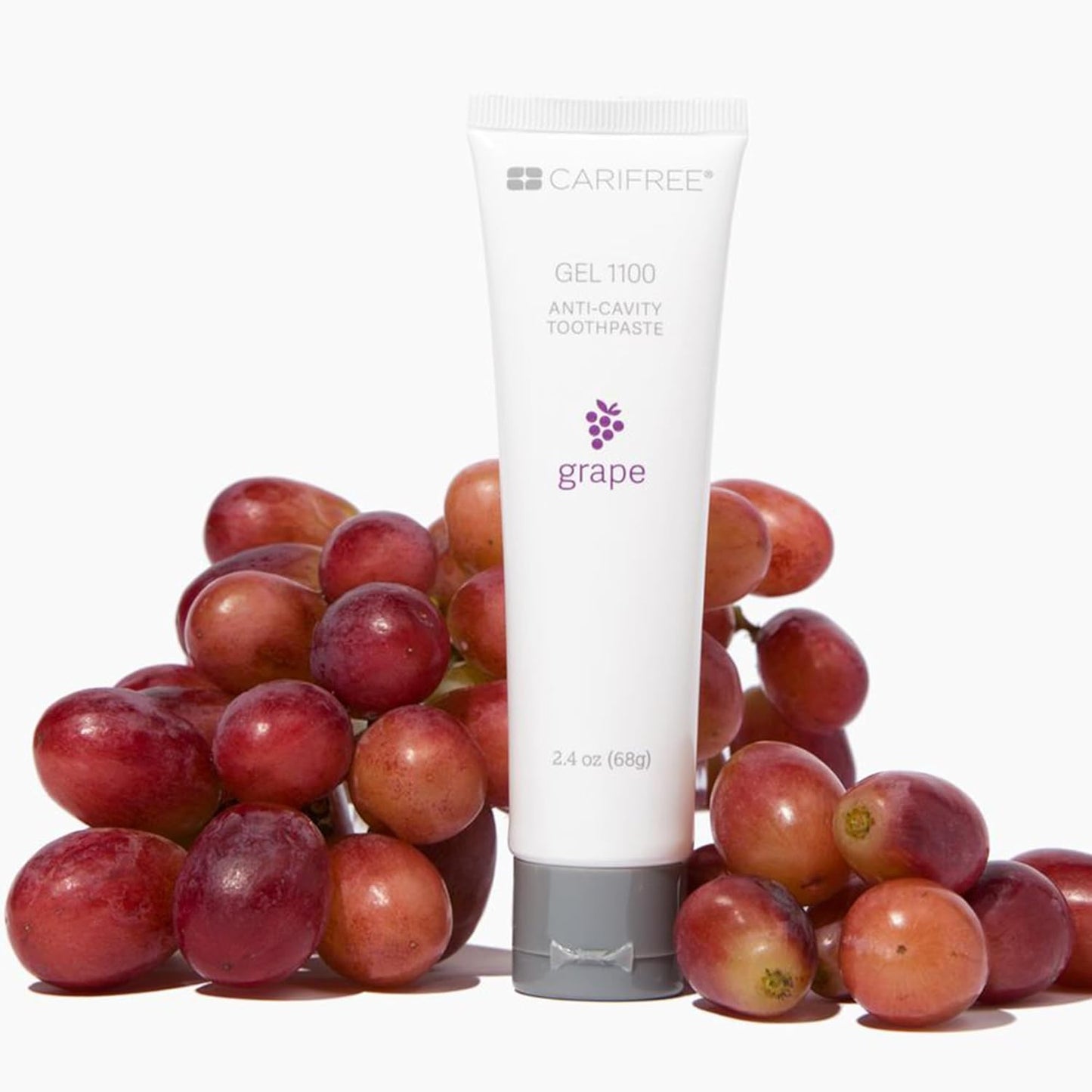 CariFree Maintenance & Prevention Starter Kit, Grape | Anti-Cavity Fluoride Toothpaste & Mouthwash Freshens Breath and Moistens Mouth | Dentist Recommended for Oral Care (3 Piece Set)