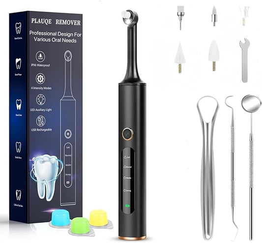 Tooth Polisher,Teeth whitening kit 12 Pieces Accessories，Teeth Polishing Kit for Daily Cleaning,Polishing Then Whitening kit