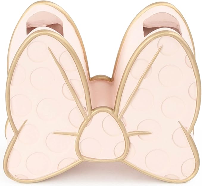 Jay Franco Disney Minnie Mouse Bow Toothbrush Holder - Pink Resin Pencil Holder - Bathroom Storage