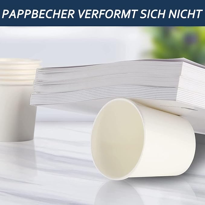 Brandon-super [300 Count - 4 oz] Small Paper Cups, Mouthwash Cups Bathroom Cup Mini Cup Small Disposable Cups