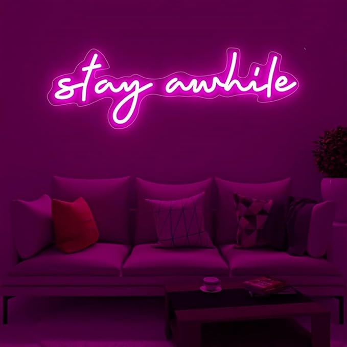 LED Neon Sign Night Light for Wall Party Décor Bedroom Room Bar Wedding Home Birthday Art Decoration Christmas with USB Chain Light Modulator 5v