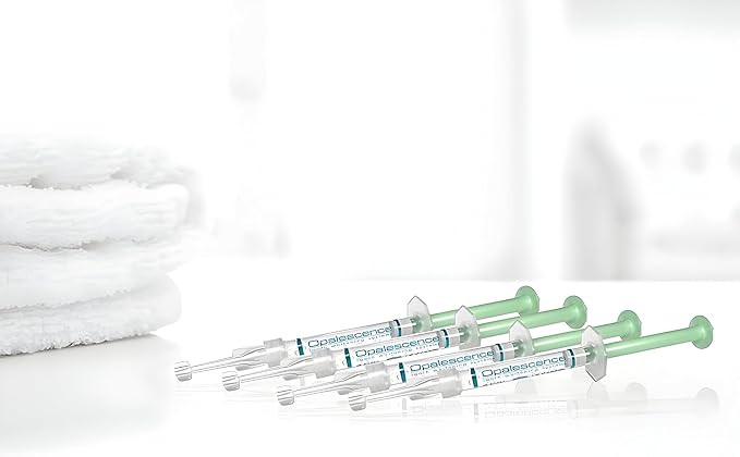 Opalescence 35% with PF Gel Syringes Teeth Whitening - (8 Syringes) Refill Kit Carbamide Peroxide. Made by Ultradent, in Melon Flavor. Tooth Whitening Refill Syringes 5404-4