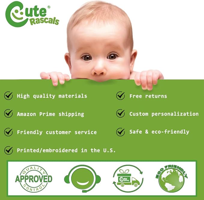 Cute Rascals Toddler & Baby Bibs Burp Cloths Funny Young Horse Is It Too Soon to Ask for A Pony Question Mark Sign Cotton Baby Items for Baby Girl & Boy White Design Only