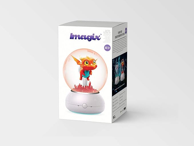 Imagix Crystal Ball Interactive Holographic Display for Kids Ages 6 and Up