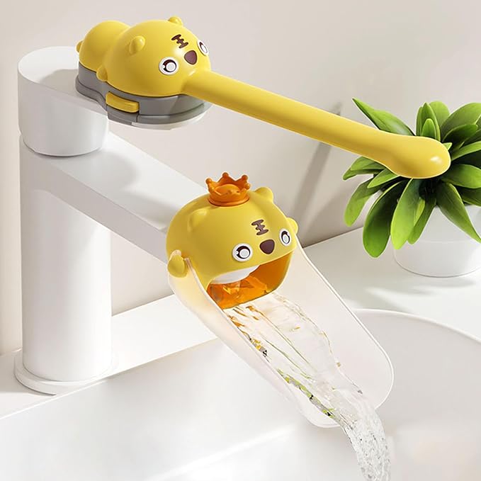 Faucet Handle Extender Set - Faucet Extender for Toddlers Faucet Handle Extender for Toddlers Faucet Extender for Kids-Yellow