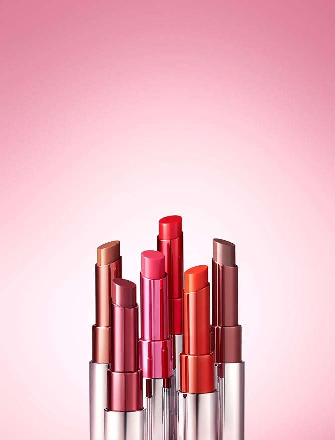 JUNG SAEM MOOL New Classic Glaze Lipstick 2.3g, High-Shine Slim Lipstick with Volumizing Menthol, Lightweight Non-Sticky Glassy Finish, Nourishing Lip Care, Korean Lip Makeup (Ripple Beige)