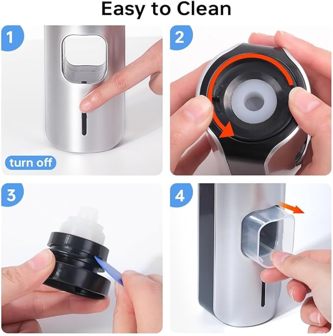 Automatic Toothpaste Dispenser Wall Mounted - Smart Touchless Toothpaste Squeezer with 3 Adjustable Levels, 2 Toothbrush Holders- for Kids and Adults, Bathroom Essentials