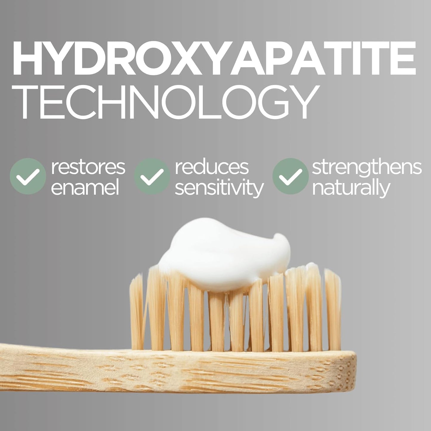 Wellnesse Activated Charcoal Whitening Toothpaste with Xylitol, Fluoride-Free Hydroxyapatite Black Charcoal Toothpaste for Adult Fresh Breath, Natural Teeth Whitening, Mint Flavor, 4 oz (Pack of 1)