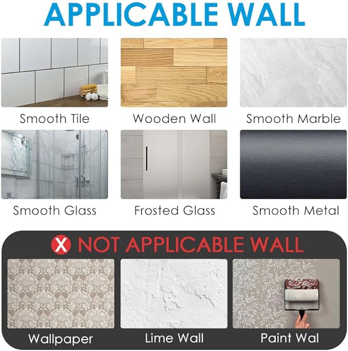 2 PCS Toothbrush Holder Wall Mounted with Cover for Bathroom, 2 Slots Toothbrush Storage Organizer for Shower, Self Adhesive Toothbrush Hanger Rack for Dorm, Cabinet (Clear)