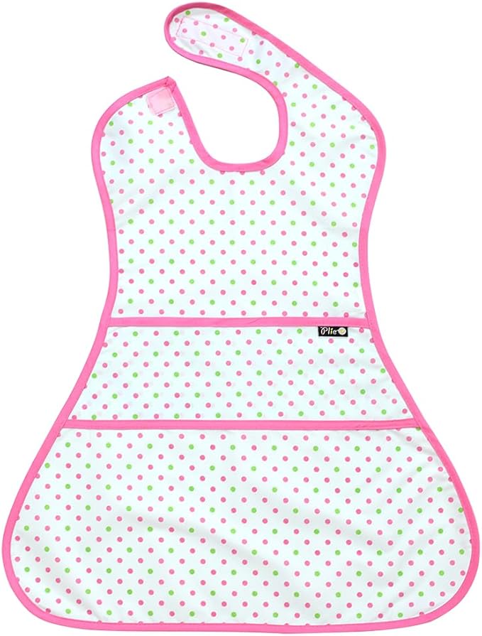 Long Sleeve Waterproof Bib for Toddlers – Soft Feeding Smock for Baby Mealtime, Self-Feeding,BPA-Free, Easy Clean