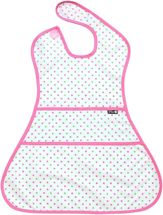 Long Sleeve Waterproof Bib for Toddlers – Soft Feeding Smock for Baby Mealtime, Self-Feeding,BPA-Free, Easy Clean