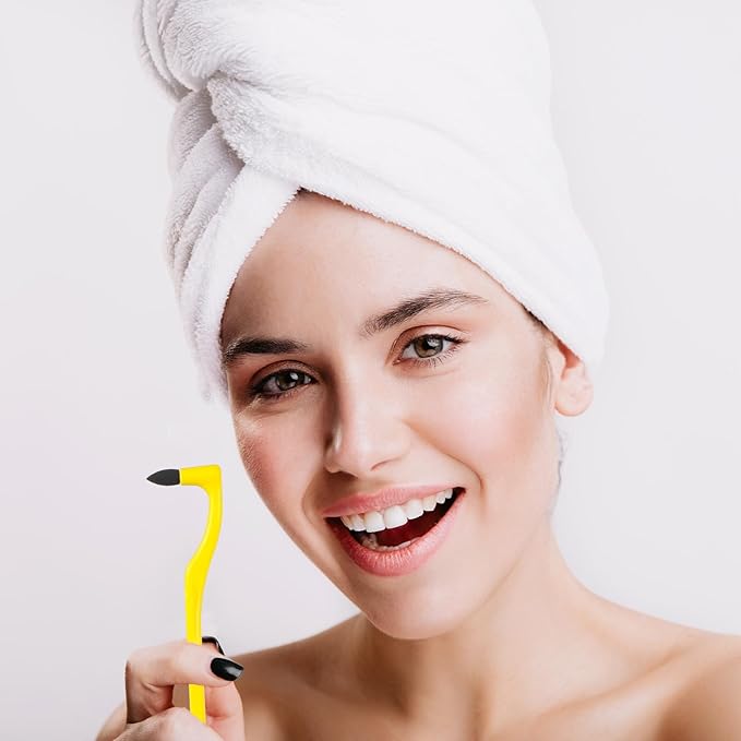 4 PCS Dental Tooth Stain Eraser Removers, Dental Plaque Tartar Eraser Polisher Professional Dental Picks Tooth Polisher and Plaque Remover for Teeth Whitening Polishing Adult Oral Care (4 Color)