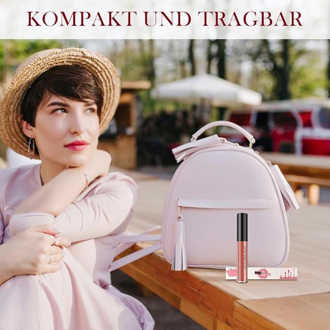 2026 New 12 Colors Lips Staining Lip Oil, Cream Texture Lipstick Long-Lasting Moisturizing Lip Oil, Upgrade Waterproof Lipstick Creamy Lip Gloss Non-stick to Cup (#12)