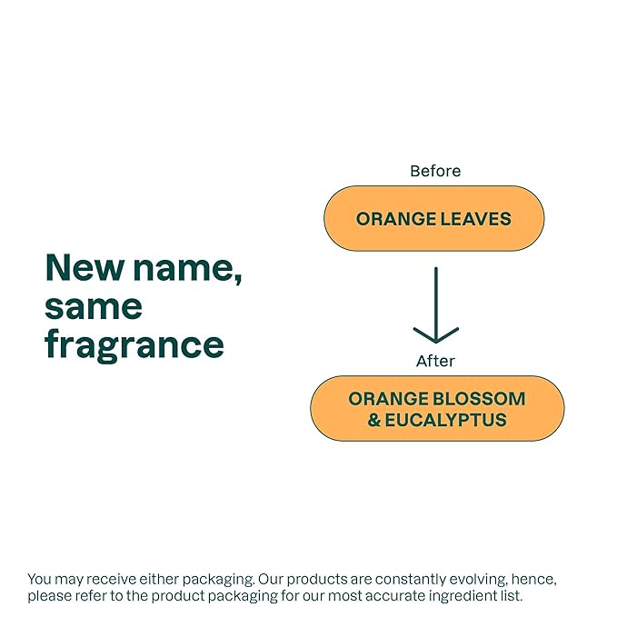 ATTITUDE Hand Sanitizer Spray, EWG Verified, Kills Germs & Bacteria, Vegan & Plant-Based, Safe for Adults & Kids, Orange Blossom & Eucalyptus Scent, 3.38 Fl Oz (Pack of 6) (Spray Bottle)