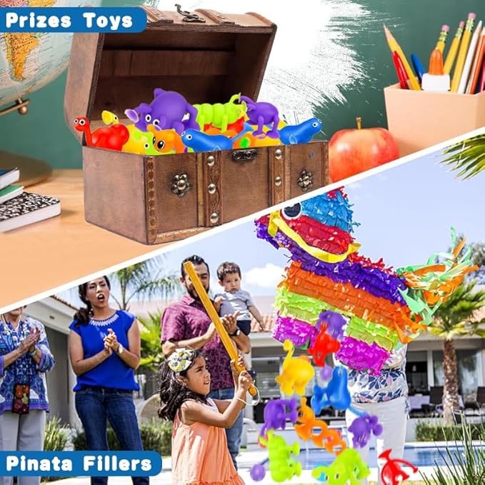 32 PCS Toddler Suction Cup Bath Toys Kids Bath Toy Birthday Party Favor Goody Bag Stuffer Carnival Bulk Prize Filler for Boys Girls Fidget Window Water Table Toy with Eggshell Storage