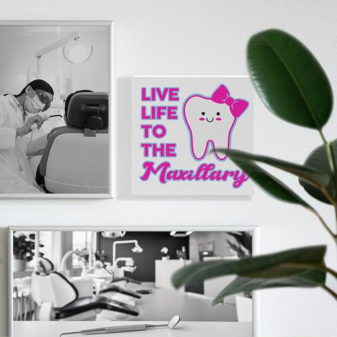 Dentist Gifts for Women Men Doctor, Gifts for Dentists Dental Assistant Student, Dental School Graduation Hygienist Gifts, Dental Decorations for Office Room Desk, Dental Office Desk Decor, Maxillary