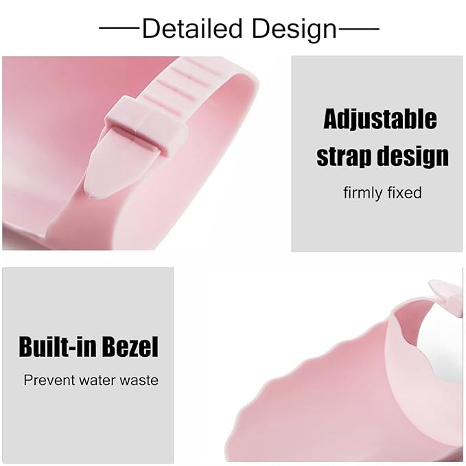 Faucet Extender for Toddlers,Generic Kids Faucet Extender Sink Extender for Kids Hand Washing, Suitable for Bathroom, Bathtub Sink, Fits Most Faucets(Pink)