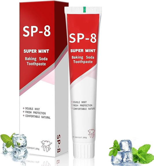 Super ProbioticSp-8 Toothpaste, Sp 8 Pasta Dental, SP-8 Toothpaste, Pasta Dental Sp-8,SP8 Probiotic Toothpaste, Deep Cleaning Care Toothpaste