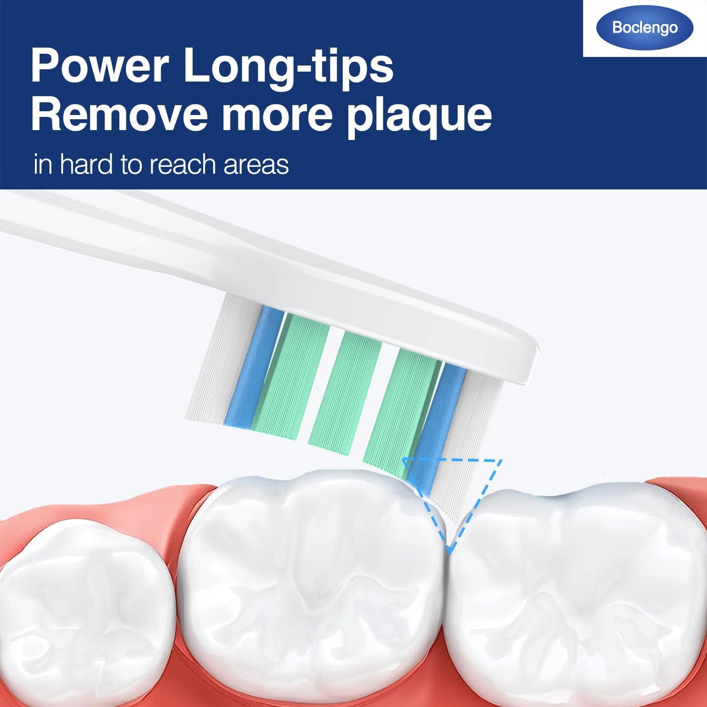 Replacement Toothbrush Heads for Philips Sonicare Replacement Heads C2, Electric Replacement Brush Head Compatible with Phillips Sonicare C2,for Philips Sonic Care Electric Brush,10 Pack