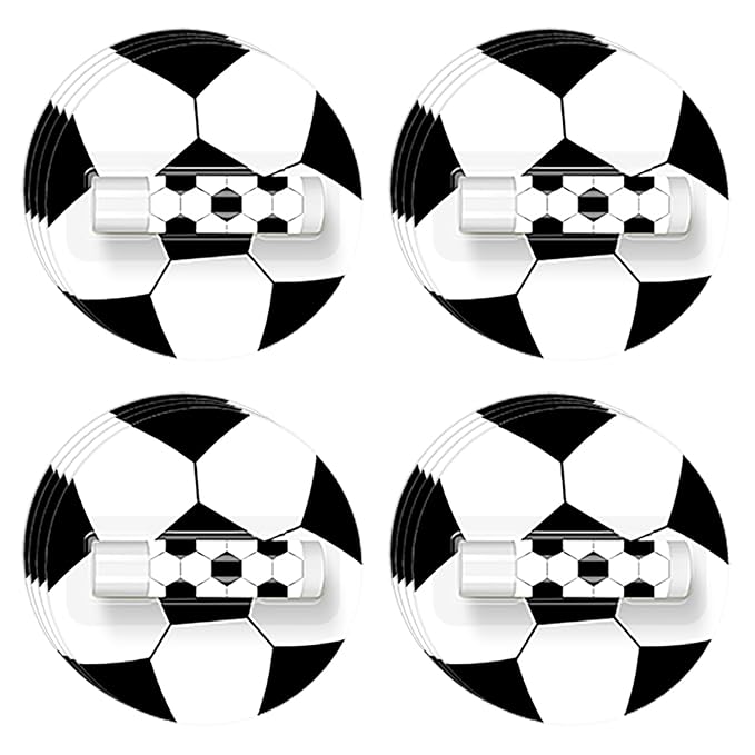 12 Pack Soccer Lip Balm for Soccer Theme Party Bulk Gifts,Beeswax Moisturizing Lip Balm,Vanilla Flavor Plumping Chapstick for Soccer Team Girls kids Men Women Sports Lovers